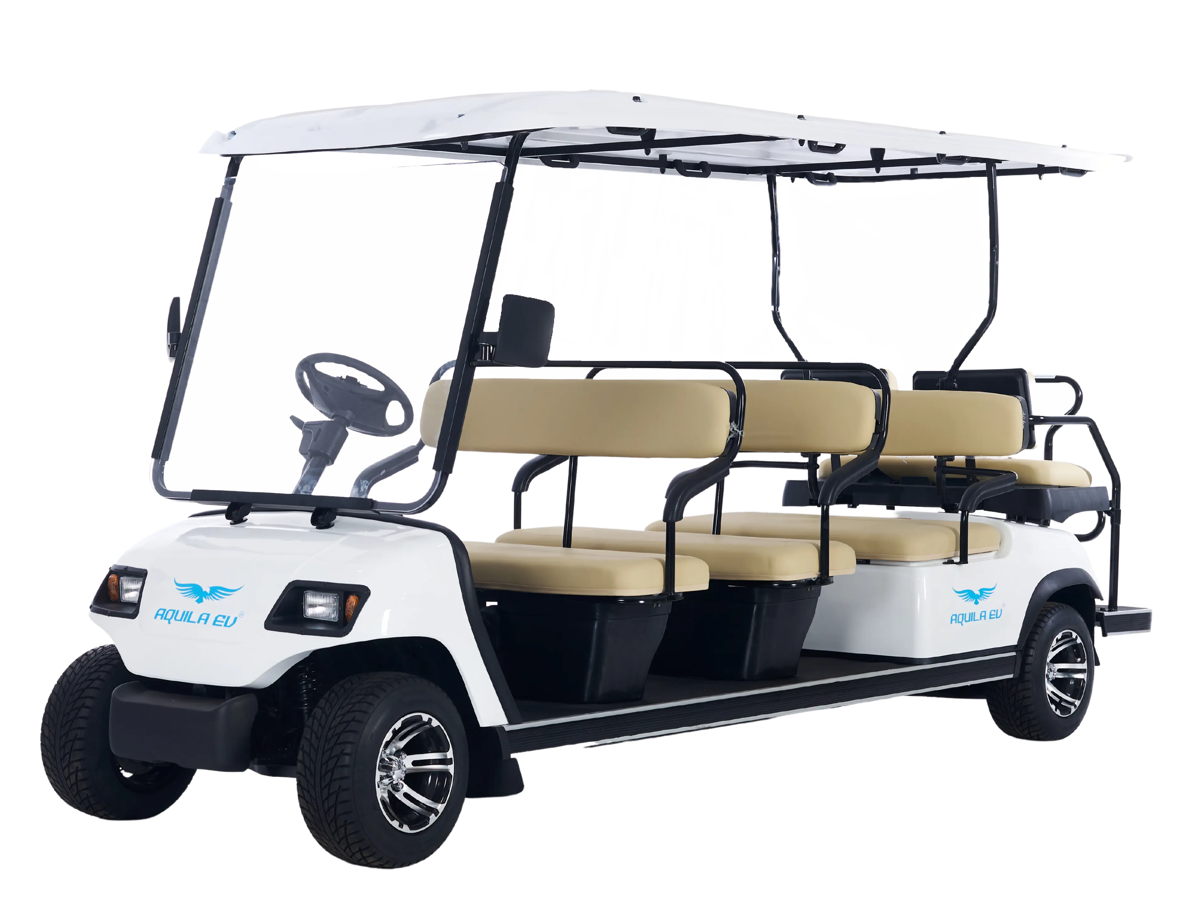 8 Seater Electric Golf Buggy Cart - Tri Electric
                                        