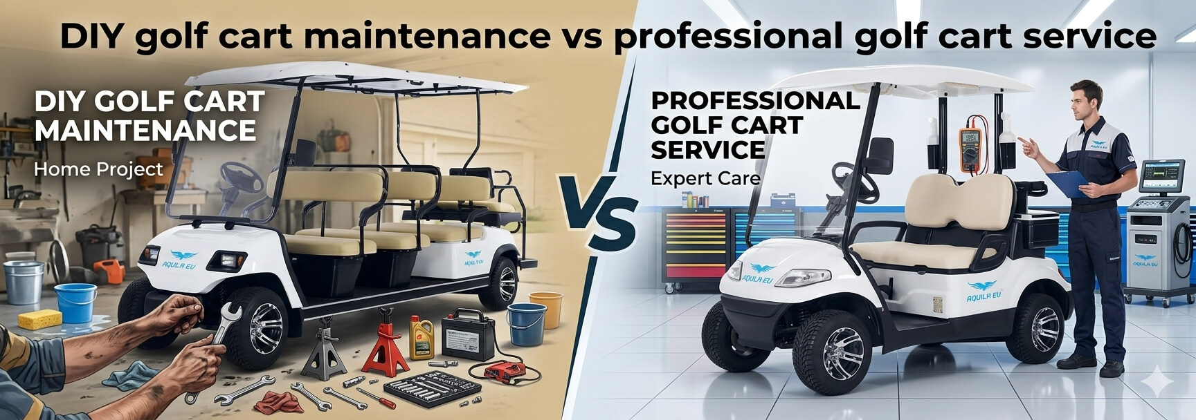 DIY Golf Cart Maintenance vs Professional Service: The Ultimate Guide
