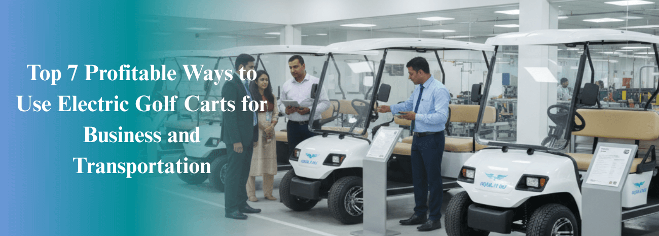 Best Electric Golf Cart Exporter From India